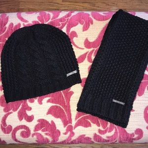Michael Kors hat and scarf set